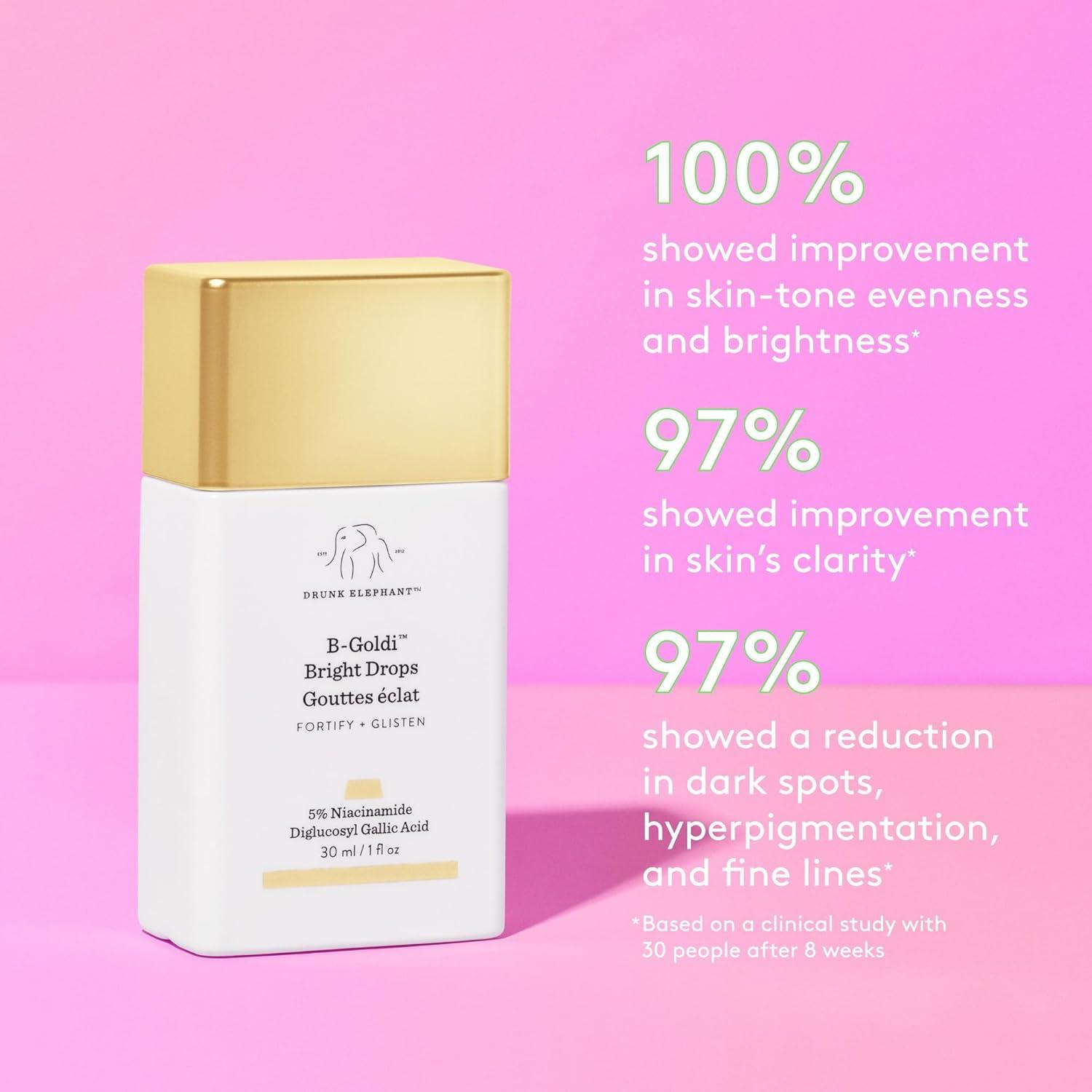 imageDrunk Elephant BGoldi Bright Drops 30 ml1 fl oz Illuminating Color Serum Drops Clean Clinical Skincare CrueltyFree DermatologistTested Free of Essential Oils Silicones and Fragrance