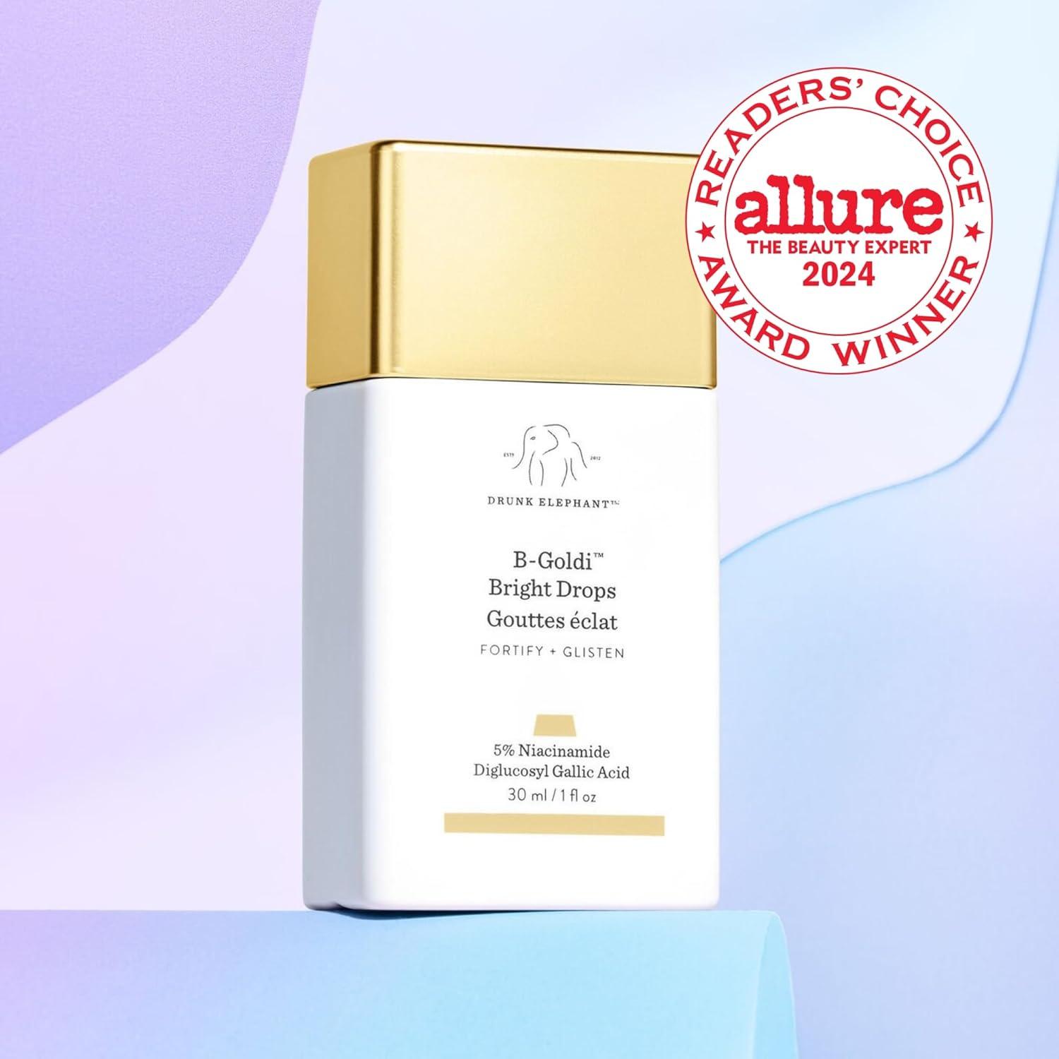 imageDrunk Elephant BGoldi Bright Drops 30 ml1 fl oz Illuminating Color Serum Drops Clean Clinical Skincare CrueltyFree DermatologistTested Free of Essential Oils Silicones and Fragrance