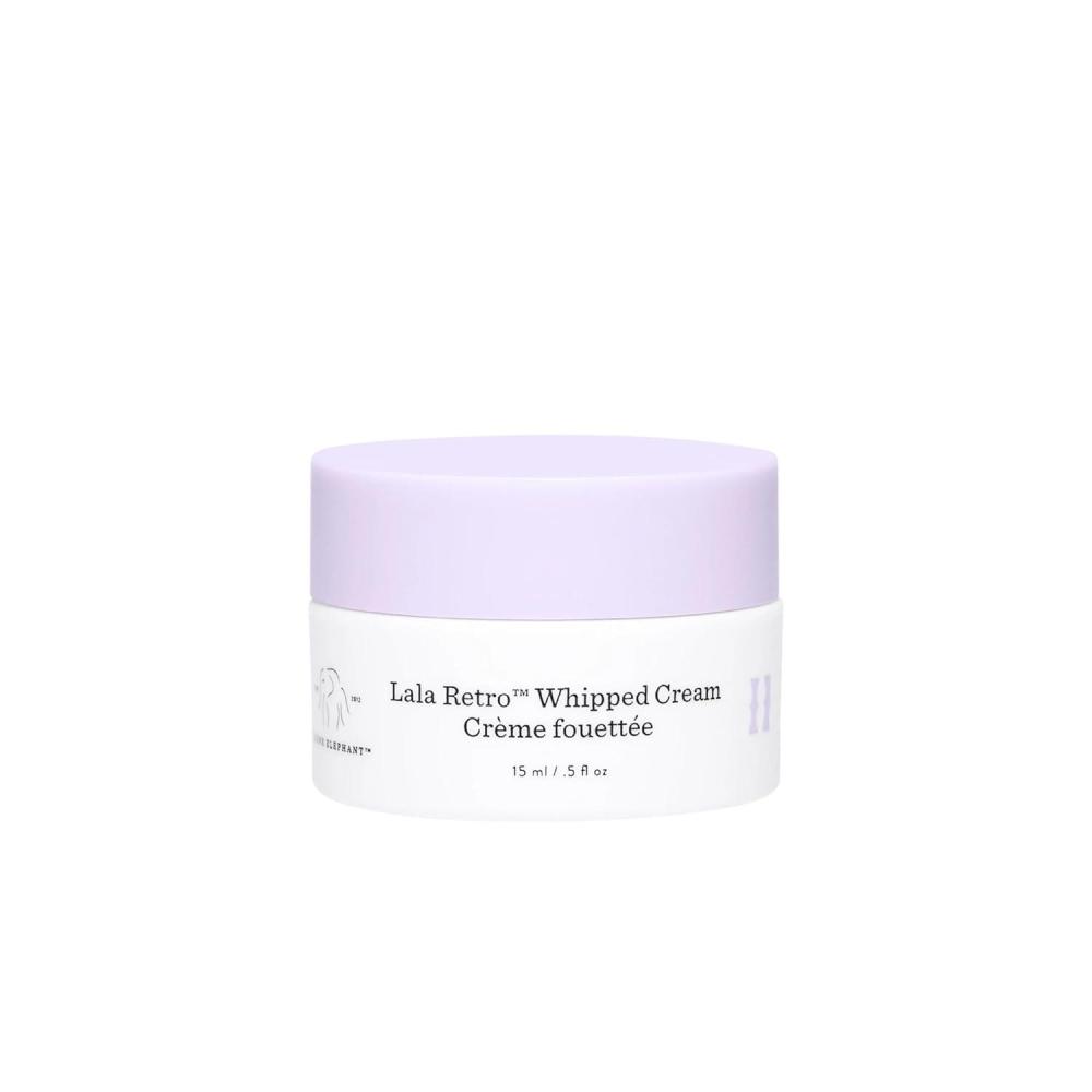 imageDrunk Elephant Lala Retro Whipped Cream Ceramide Moisturizer Clean Clinical Skincare CrueltyFree DermatologistTested Free of Essential Oils Silicones and Fragrance05 Fl Oz Pack of 1