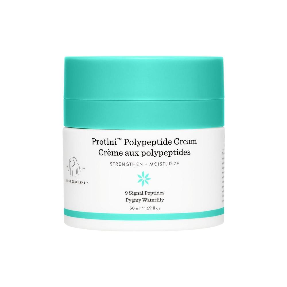 imageDrunk Elephant Protini Polypeptide Cream  Firming Moisturizer  Clean Clinical Skincare  CrueltyFree  DermatologistTested  Free of Essential Oils Silicones and Fragrance169 Ounce Pack of 1