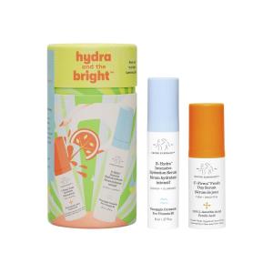 Drunk Elephant Hydra and the Bright – Includes C-Firma (9 ml) and B-Hydra (8 ml) – Clean Clinical Skincare – Cruelty-Free – Dermatologist-Tested – Free of Essential Oils, Silicones, and Fragrance