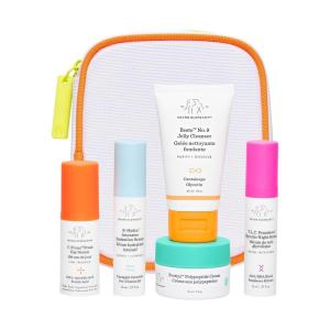 Drunk Elephant The Littles Kit – 5 Travel-Friendly A.M. and P.M. Essentials – Clean Clinical Skincare – Cruelty-Free – Dermatologist-Tested – Free of Essential Oils, Silicones, and Fragrance