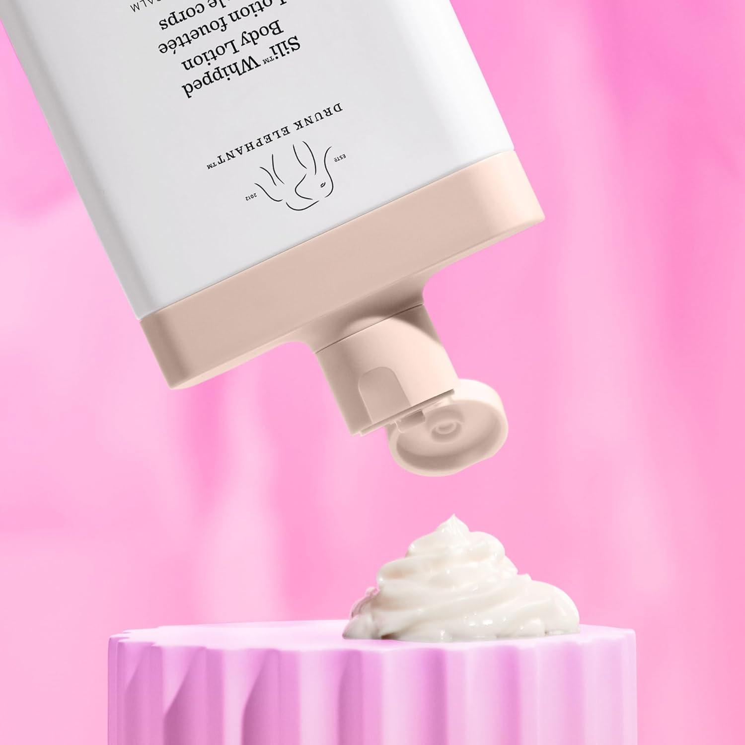 imageDrunk Elephant Sili Whipped Body Lotion 240 ml8 fl oz Rich Daily Moisturizing Lotion Clean Clinical Skincare CrueltyFree Free of Essential Oils Silicones and Fragrance