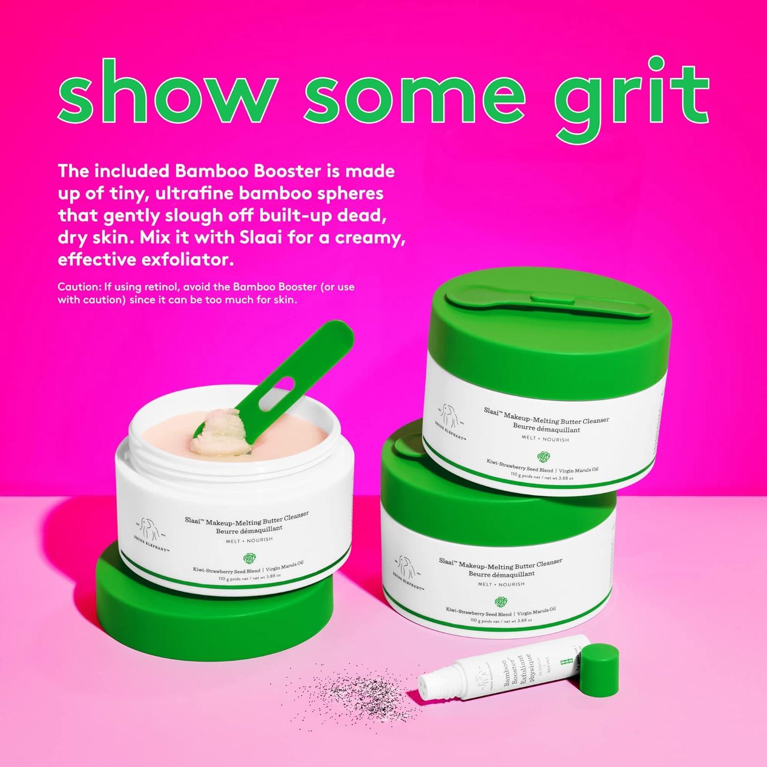 imageSlaai Makeup Melting Butter Cleanser by Drunk Elephant for Women 38 oz Makeup Remover Nourishing Balm Cleanser Removes Makeup amp Impurities