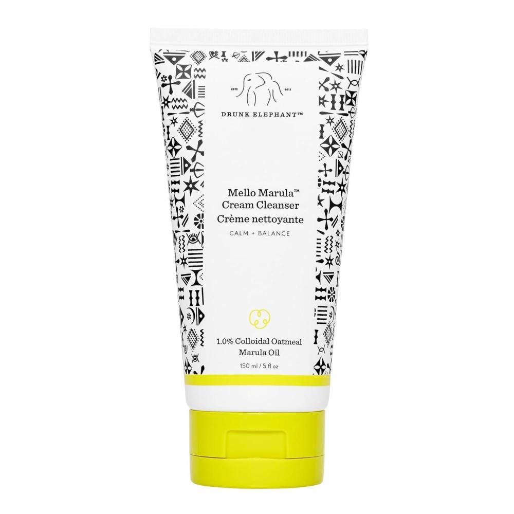 imageDrunk Elephant Mello Marula Cream Cleanser  150 ml5 fl oz  Calming Face Wash  Clean Clinical Skincare  CrueltyFree  DermatologistTested  Free of Essential Oils Silicones and Fragrance