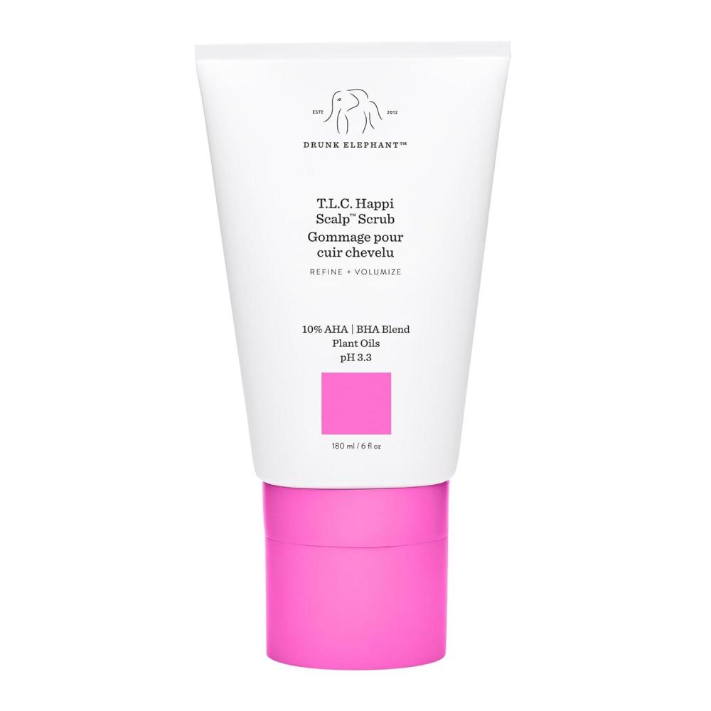 imageDrunk Elephant TLC Happi Scalp Scrub 180 ml6 fl oz Clean Clinical SulfateFree CrueltyFree DermatologistTested Free of Essential Oils Silicones and SLS
