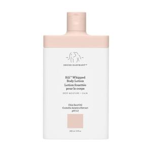 Drunk Elephant Sili Whipped Body Lotion – 240 ml/8 fl oz – Rich Daily Moisturizing Lotion – Clean Clinical Skincare – Cruelty-Free – Free of Essential Oils, Silicones, and Fragrance