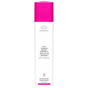 Drunk Elephant T.L.C. Framboos Glycolic Serum – Exfoliating AHA Serum – Clean Clinical Skincare – Cruelty-Free – Dermatologist-Tested – Free of Essential Oils, Silicones, and Fragrance(1.69 Fl Oz (Pack of 1))