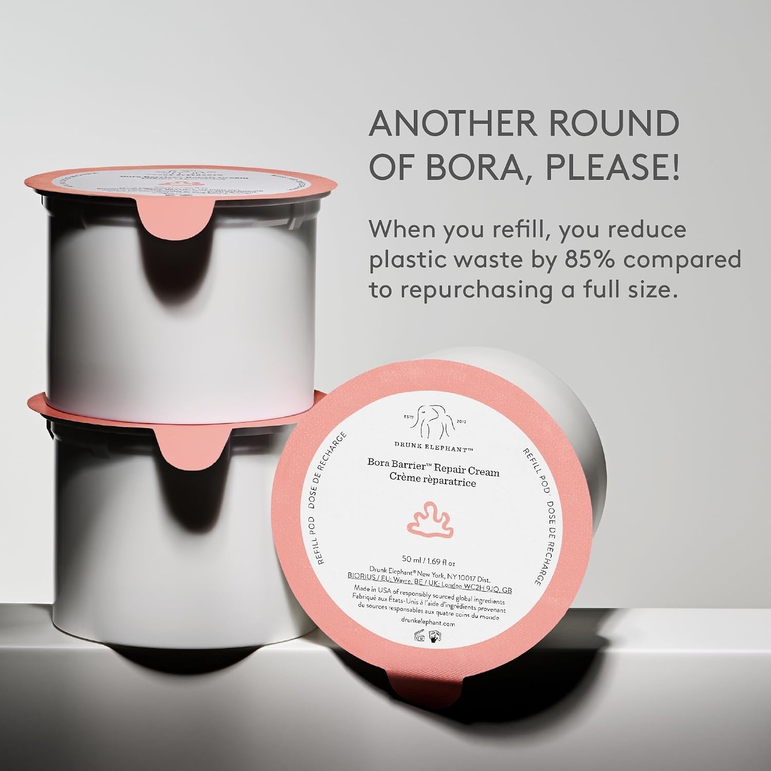 image:imageDrunk Elephant Bora Barrier Repair Cream UltraRich Moisturizer Clean Clinical Skincare CrueltyFree DermatologistTested Free of Essential Oils Silicones and Fragrance169 Fl Oz Refill