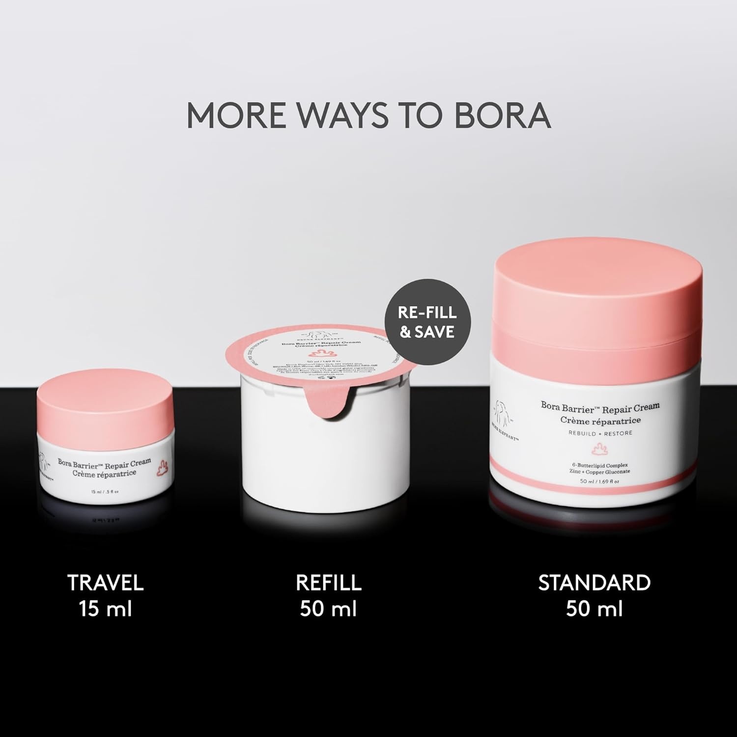 image:imageDrunk Elephant Bora Barrier Repair Cream UltraRich Moisturizer Clean Clinical Skincare CrueltyFree DermatologistTested Free of Essential Oils Silicones and Fragrance169 Fl Oz Refill