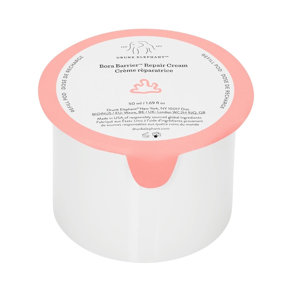 image:imageDrunk Elephant Bora Barrier Repair Cream  UltraRich Moisturizer  Clean Clinical Skincare  CrueltyFree  DermatologistTested  Free of Essential Oils Silicones and Fragrance169 Fl Oz Refill