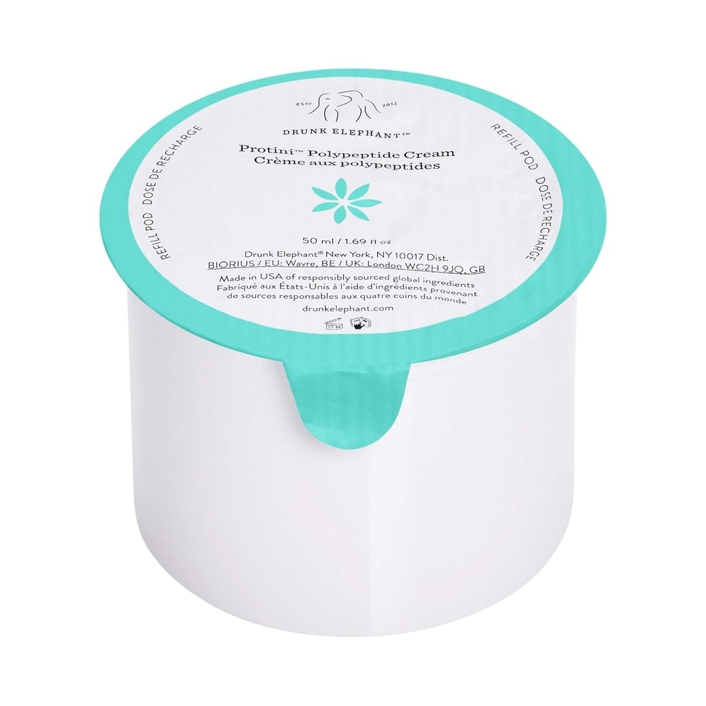 image:imageDrunk Elephant Protini Polypeptide Cream  Firming Moisturizer  Clean Clinical Skincare  CrueltyFree  DermatologistTested  Free of Essential Oils Silicones and Fragrance169 Fl Oz Refill